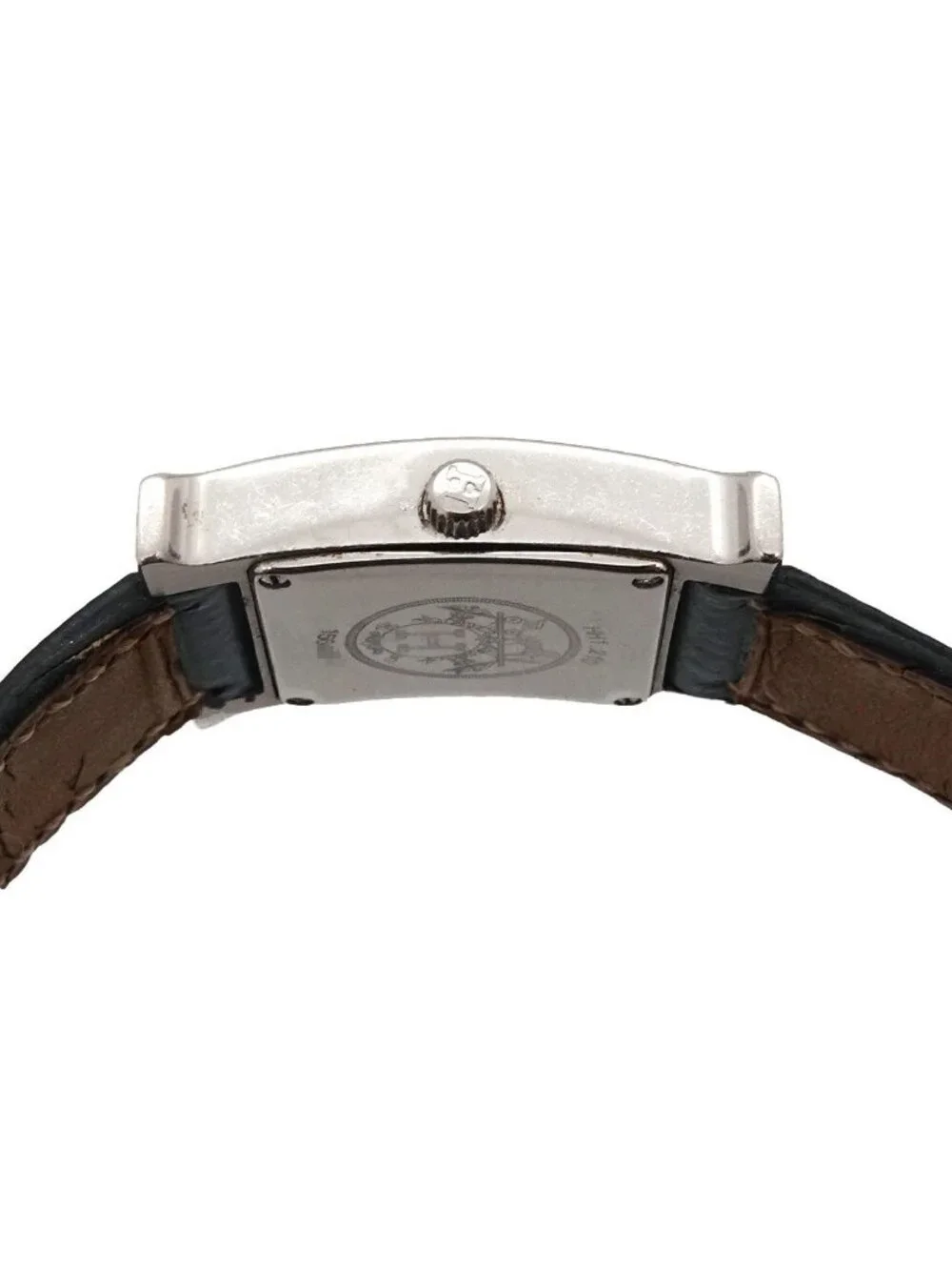 Hermes H Watch Blue Quartz